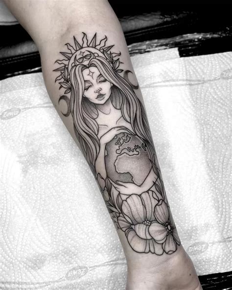 god tattoo|spiritual tattoos for women.